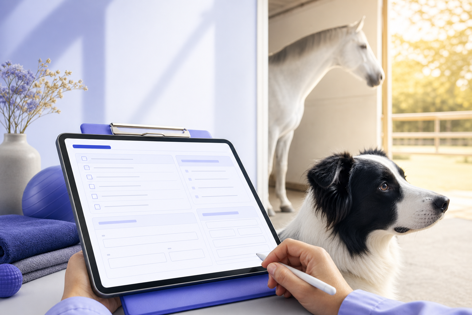 The perfect anamnesis form for dog and horse therapy