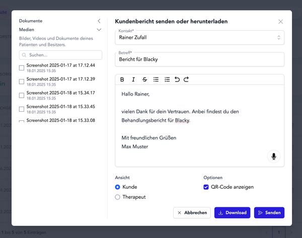 Professional Email Sending