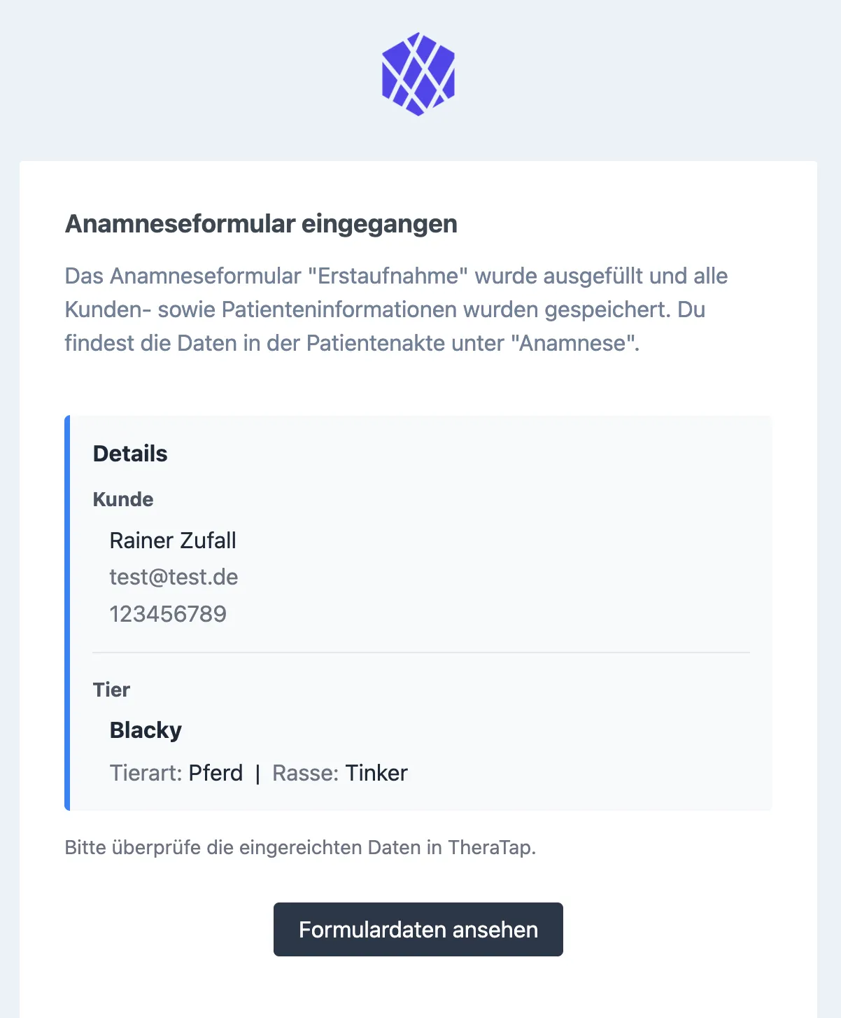 Simply send link – done