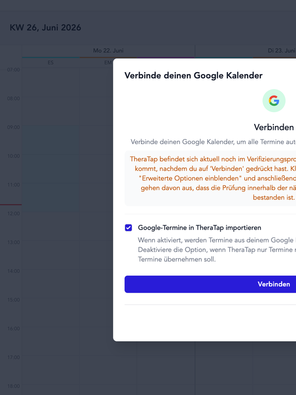 Google Calendar Synchronization