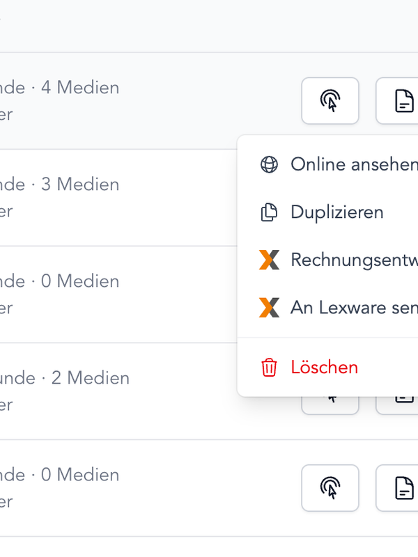 Lexware Office integration
