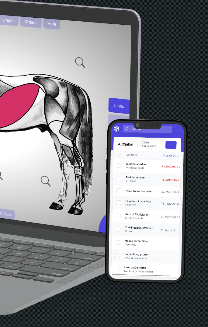 TheraTap mobile practice software