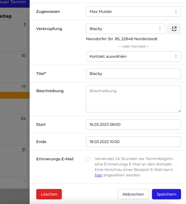 Appointment Reminders