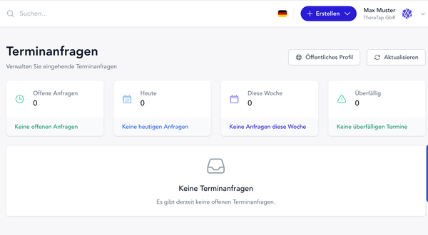 Appointment requests