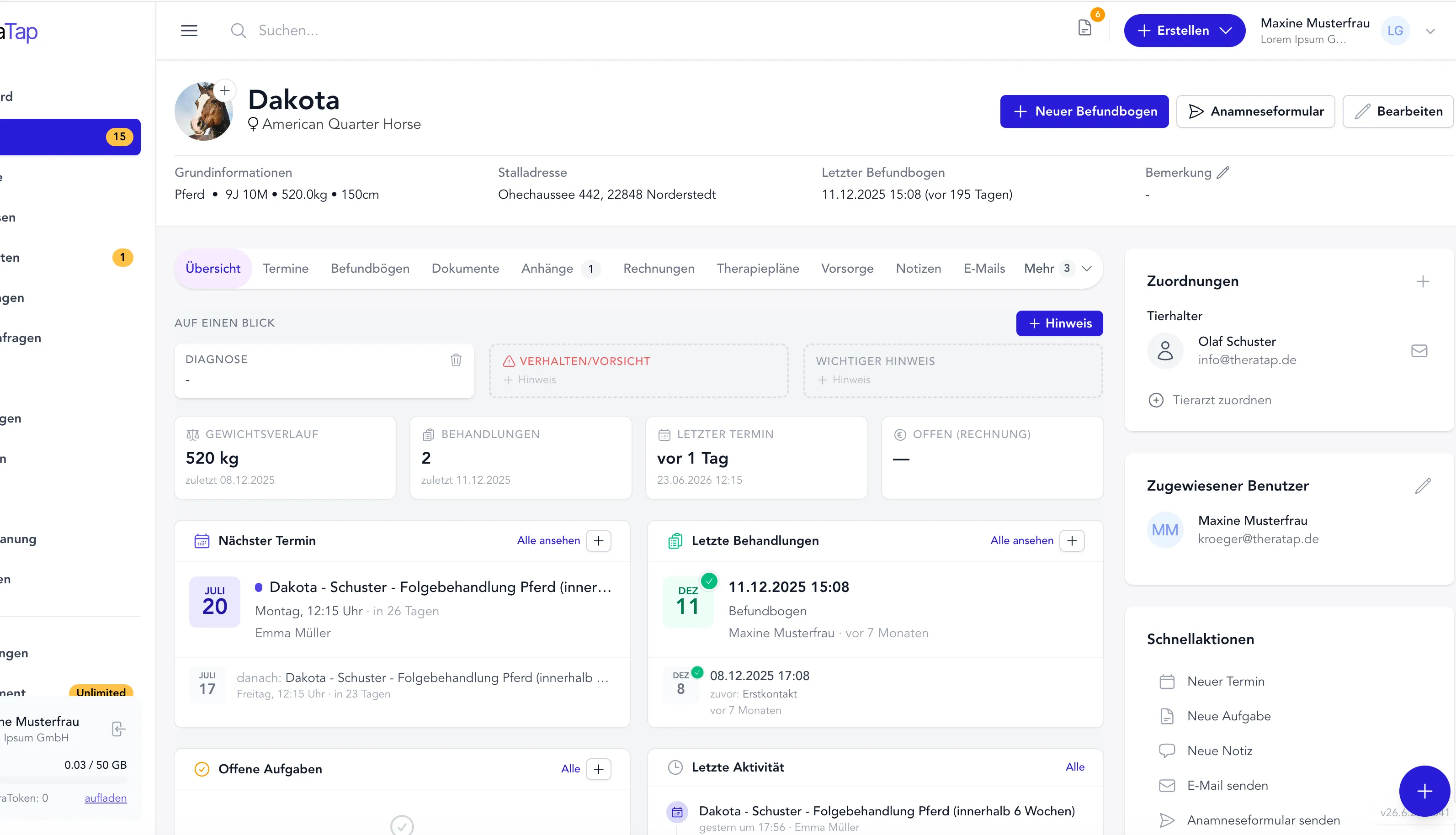 Progress documentation